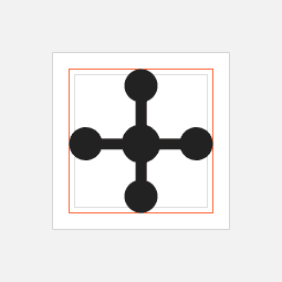 Use a 64x64 frame/bounding box