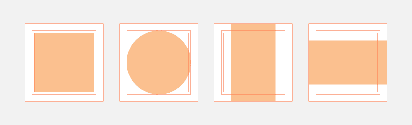 Use the icon grid compoent from the Figma Asset panel